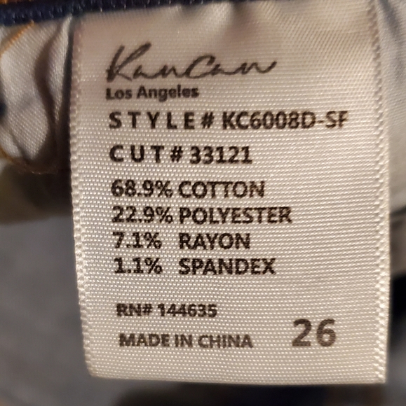 Kancan Los Angeles Distressed Jeans - Picture 12 of 12